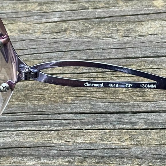 Charmant Women Glasses Frame Plum Eyeglasses Frame Only 52-16 130 Made in Japan main image 6